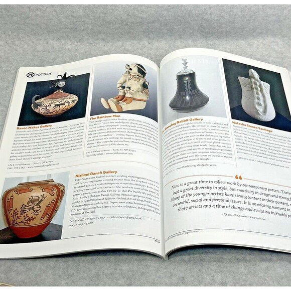 Native American Art‎ Magazine June July 2021 - Picture 5 of 11
